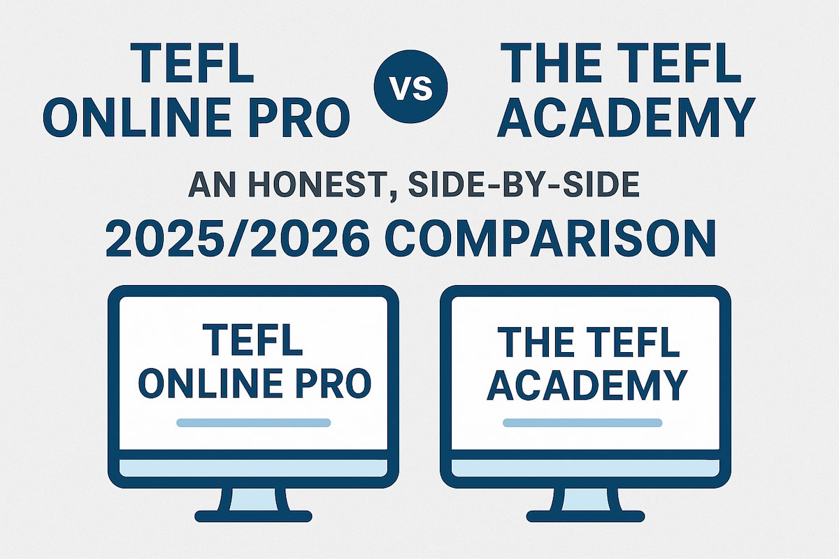 Is TEFL Online Pro or The TEFL Academy the best online TEFL/TESOL certification course in 2025 and 2026?