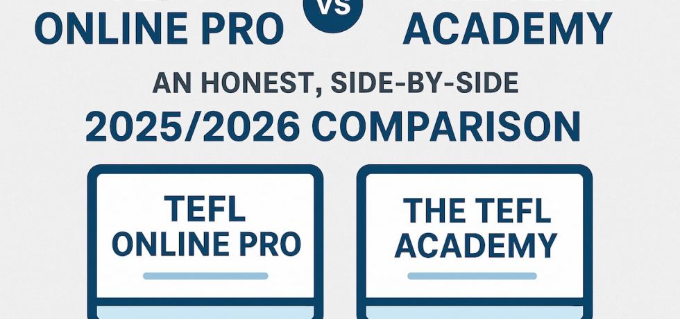 Is TEFL Online Pro or The TEFL Academy the best online TEFL/TESOL certification course in 2025 and 2026?