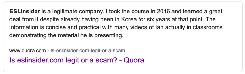 TEFL TESOL scam review