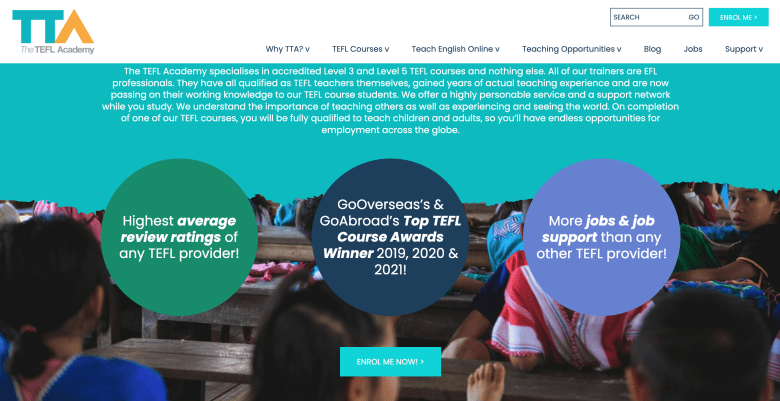 Top TEFL Course Awards Winner 2019 | 2020 | 2021